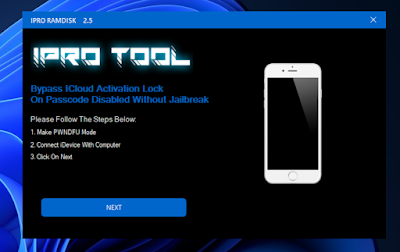 iPRO Tool V3.1 iCloud Bypass For Windows Tool Free Download